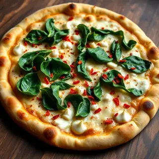 Truffle Mushroom White Pizza