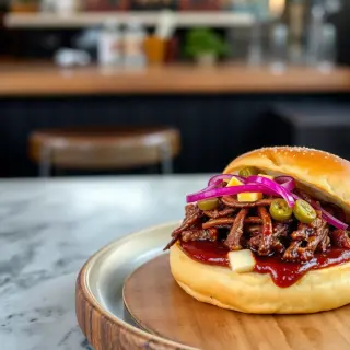 Austin BBQ Brisket Pizza